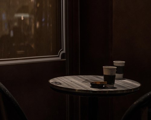 Cozy corner with an armchair and warm lighting